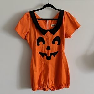 Halloween Pumpkin Romper